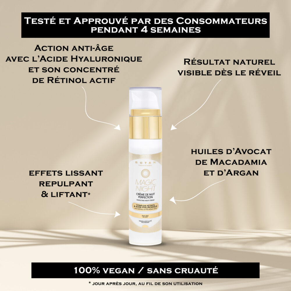 crème de nuit acide hyaluronique